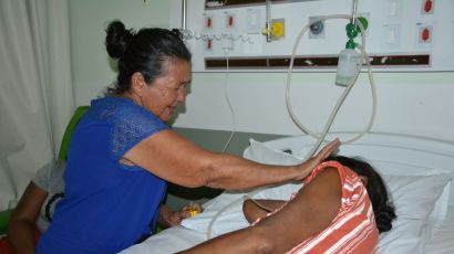 HRSP oferece atendimento diferenciado a pacientes indígenas com visita de Kujá