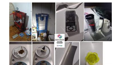 Objetos utilizados no tráfico de drogas são apreendidos em Xanxerê