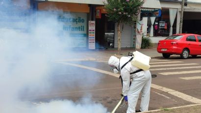 Para combater mosquito da dengue, Prefeitura de Xanxerê começa fumigação